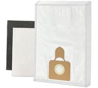 PakTrade 10 Premium Sacchetti per aspirapolvere compatibili con Hoover DVG1122, DVG1122 011, DVG1122/1, DVG1122/1 01, DVG1122/1 011-10 Pezzi, 2 filtri, Microfibra, ricambi, Accessori