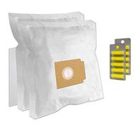 PakTrade 10 Sacchetti per Aspirapolvere + 10 Profumi + Filtro per Imetec 08034 Sprint, BS 80/1, BS 82/1, Turbotron - Ismet Zento 1900 - Jakobs 194/409, 327/522