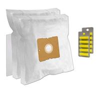 PakTrade 10 Sacchetti per Aspirapolvere + 10 Profumi + Filtro per Severin BC 7055, BR 7961, BR 7932, BR7932, SB 9517, SB9517