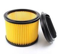 PakTrade Filtro Pieghettato di Ricambio Premium con Tappo a Vite Adatto per Einhell TC-VC 1815-2340290 | TC-VC 1930 S | Kit veicolare TC-VC 1930 SA