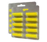 PakTrade Kit 20 Bastoncini Deodoranti, Profumini per Aspirapolvere al Profumo di Limone, Lime - per Tutti i Sacchetti per aspirapolvere