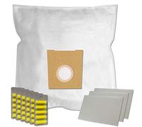 PakTrade Set 30 Sacchetti per Aspirapolvere + 30 Profumi + 3 Filtri per Siemens VS92A18/05