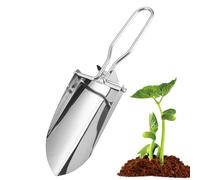 Pala a mano per il giardino, strumento ergonomico in acciaio inossidabile per esterni, piccola pala per il giardinaggio, per piantare scavare trapianto e terra delle aiuole fiorite