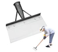 Pala a testa piatta, pala per la pulizia del giardino Robusto strumento | Pala piatta per diserbo del giardino, raccolta dello sporco nel patio, rimozione della neve, raschia 21 cm