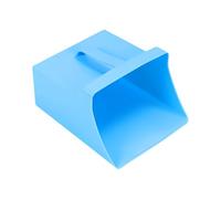 Pala Alimentare 128oz | Secchio Chiuso | Strumento Allevamento | Uso Pratico | Manico Laterale | Pala Cibo Pollo Capra Pecora Bovini Fattoria Casa