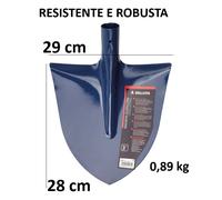 PALA BADILE A PUNTA BELLOTA 5551 PROFESSIONALE IN ACCIAIO RESISTENTE