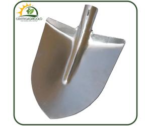 PALA BADILE A PUNTA SUPER LEGGERO IN LEGA ALLUMINIO SIDEX 30x28 CM NO MANICO