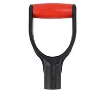 Pala d impugnatura impugnatura ergonomica silicone shovel maniglia sostituzione per scavare strumento di rastrellatura del terreno pesante ambiente di neve bagnato materiale in (Red+Black)