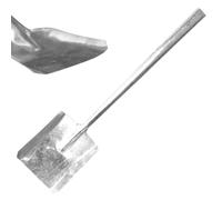Pala da camino manico lungo pala di carbone di ferro 19.3x4.7 robusti strumenti multiuso per miscelazione della neve del cemento di sabbia del terreno in movimento