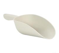 Pala da giardinaggio in plastica ottimizzata per la penetrazione e la manipolazione del suolo durante la semina e le attività di semina TransFor (piccola bianca)