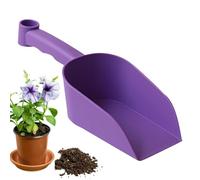 Pala da giardinaggio - Piccola pala da giardino | Strumento a mano pesante per piantare, trapianto | Parola da giardinaggio in metallo ispessita per cortile, aiuole, vasi di fiori, D