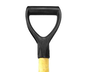 Pala da giardino con manico modellato, pala da neve con manico, accessori da giardino realizzati in materiali hardware, mantiene la pala da neve in condizioni climatiche difficili