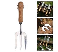 Pala da giardino in acciaio inox resistente impugnatura comoda per uso prolungat