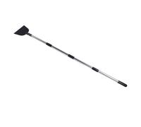 Pala da giardino multifunzionale in acciaio, pala da neve e disnte, ideale per rimuovere la neve, scavare e tagliare per sentieri da giardino e spazi esterni.
