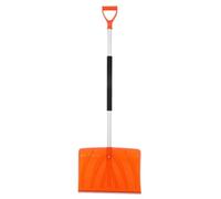 Pala da Giardino Pala Da Neve Con Testa Arancione E Manico A D For La Rimozione Della Neve Su Vialetti, Marciapiedi E Cortili Badile