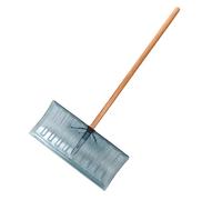 Pala da Giardino Pala Da Neve Con Testa Di Pala In Plastica E Manico In Legno For La Rimozione Della Neve Dal Vialetto Badile(138cm)