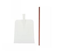 Pala da Giardino Pala Da Neve In Plastica Con Testa In Legno E Manico In Legno For Strada, Giardino, Auto, Campeggio Badile(42cm)