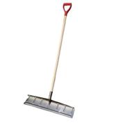 Pala da Giardino Pala Da Neve Spingi Neve Pala Da Neve Multifunzionale For La Rimozione Della Neve Stradale E Del Letame Badile(70cm)