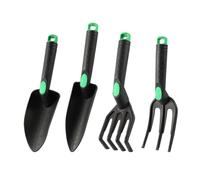 Pala da giardino, Set di 4 attrezzi for pala da giardino, for allentare il terreno, rastrello, punta rotonda, dispositivo for piantare fiori, spalare piante in vaso, for risparmiare energia e tempo
