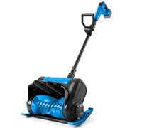 Pala da neve compatibile con batteria Makita da 18 V (senza batteria), spazzaneve elettrico rimovibile senza spazzole con larghezza di pulizia di 30 cm, profondità di pulizia di 17 cm e 3 direzioni di