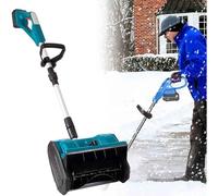 Pala da neve elettrica, design senza spazzole senza fili per una facile rimozione della neve, ideale per uso domestico e stradale, funzionamento manuale a spinta