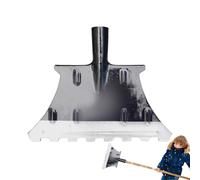 Pala da Neve per, Attrezzo Invernale Ergonomico dalla Lunghezza di 33 Centimetri, Attrezzo per Spalare Neve, per Esterni Giardino Prato Parcheggio Marciapiede Campeggio Spiaggia