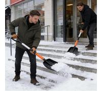 Pala Da Neve Per Auto | Estendibile 71-86 Cm - Pala Portatile Estensibile Per Veicoli, Camion, Motoslitte, ATV, Parabrezza, Passi Carrai E Attività Outdoor