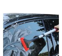 Pala da neve per auto | Pala da auto per utensili da pala da neve | Strumenti leggeri per spalare la neve con manico in spugna ispessita per scongelare