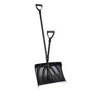 Pala da neve per auto - Strumento con manico di assistenza, pala per rimuovere la neve con manico a forma di D - per ingresso di auto sentiero esterno auto campeggio casa garage giardino investire