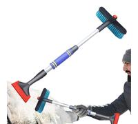 Pala da Neve Portatile - 360° Spazzola Raschietto Ghiaccio A Rotazione 360° | Raschietto Per La Rimozione Del Ghiaccio Da Veicoli | Per Parabrezza Auto Veicolo Camion Finestrino E Campeggio