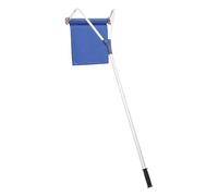 Pala da neve regolabile da 1,8 a 6,6 m, con tessuto Oxford e spazzanevee, manico in alluminio, per tetto/garage, robusta frusta, strumento per la cura invernale