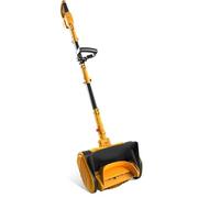 Pala da neve senza fili per batteria Makita da 18 V, spazzaneve elettrico senza spazzole per strade vialetti, larghezza di lavoro 28 cm, spazzaneve a batteria con manico regolabile e asta telescopica