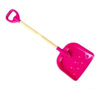 Pala da neve staccabile per bambini, con distribuzione bilanciata del peso e paletta in plastica resistente (rosa)