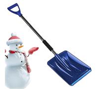 Pala da neve, strumento per la rimozione della neve invernale, resistente, leggera, portatile, regolabile, grande capacità, perfetta per giardino, campeggio, giochi e