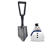 Pala da neve, strumento pieghevole per il clima freddo, strumento manuale per la neve invernale | per il parcheggio cortile giardino balcone giochi anziani adulti adolescenti donne