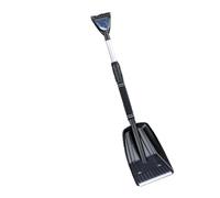 Pala Da Neve Telescopica Staccabile For Neve Invernale, Pala Da Neve Pieghevole Portatile In Plastica ABS, Strumento For La Pulizia Della Rimozione Della Neve For Auto All'aperto(Black)