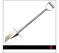 PALA DA SCAVO PA-1 EMPOTEC PROFESSIONALE ACCIAIO LUCIDO METAL DETECTOR LAMA 4 MM