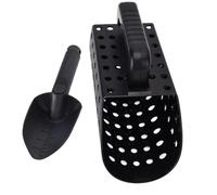 Pala Da Scavo Per Metal Detector, ABS Cucchiai E Pala Per Sabbia, Metal Detector Sotterraneo Con Manico, Paletta Per Rilevamento Di Metalli E Pala Per Rilevatori Di Metalli Per Filtrare E Scavare