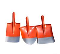 Pala da scavo, vanga da giardino in acciaio, testa extra large per lo spostamento della sabbia del terreno, strumento manuale leggero per giardinaggio spiaggia (D)