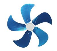 Pala del ventilatore a 5 pale in alluminio da 1418 pollici con base di copertura per dadi per ventilatori elettrici, adatta per uso domestico o in ufficio con resistenza al calore (45,7 cm)
