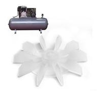 Pala del ventilatore del compressore d'aria della soluzione di raffreddamento efficiente per la materia plastica leggera diretta dei motori di linea