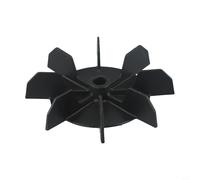 Pala del ventilatore del compressore d'aria in plastica da 150 mm con foro centrale da 14 mm, design a 3 lame per compressori d'aria industriali e officine, ventola di raffreddamento di ricambio fo