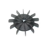 Pala della ventola del compressore d'aria 1 pz tipo di fetta ventola del motore elettrico a pala eolica motore monofase raffreddamento aria foglia di plastica(YT 118x18)