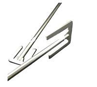 Pala Di Agitazione Di Tipo E In Acciaio Inossidabile Da 1 Pezzo, Compatibile Con Il Miscelatore SUS304 Con Larghezza Della Foglia Di 30 Mm-120 Mm Utilizzato Nelle Apparecchiature Di Miscelazione Di La