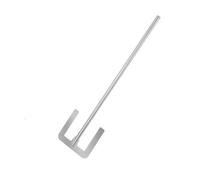 Pala di dispersione da laboratorio, Asta di agitazione in acciaio inossidabile SUS304 Lab 304, lama tipo E, paletta dispersione, diverse dimensioni(110x8x400mm)