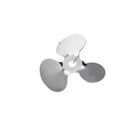 Pala di dispersione da laboratorio, Paletta for agitazione da laboratorio in acciaio inossidabile 304SUS a 3 lame for becher e fiasche di varie dimensioni(Three-blade 12cm)