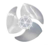Pala di ricambio con foro a D per unità ventola da pavimento Turbo, per migliorare l'efficacia della ventilazione complessiva (bianco, 15 cm)