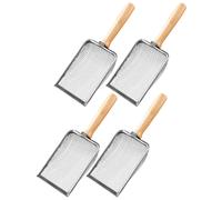 Pala e setaccio da giardinaggio con manico in legno per setacciare e miscelare f