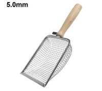 Pala e setaccio da giardino multiuso con manico in legno per preparazione del su