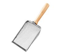 Pala e setaccio da giardino multiuso con manico in legno per preparazione del su